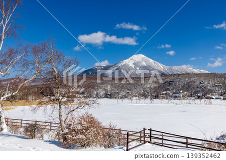 Lake Shirakaba in winter (February) Lake Shirakaba in winter (February) 139352462