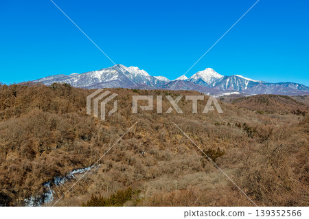 冬天的八岳高原大橋(2月) 冬天的八岳高原大橋(2月) 139352566