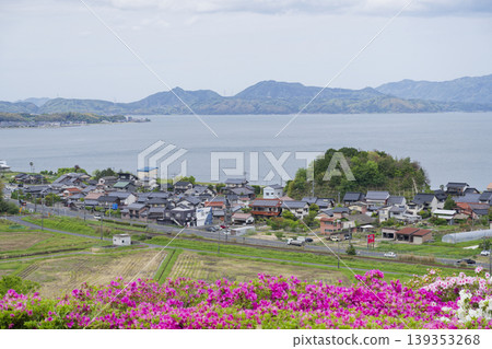 嵐島的城鎮風貌 嵐島的城鎮風貌 139353268