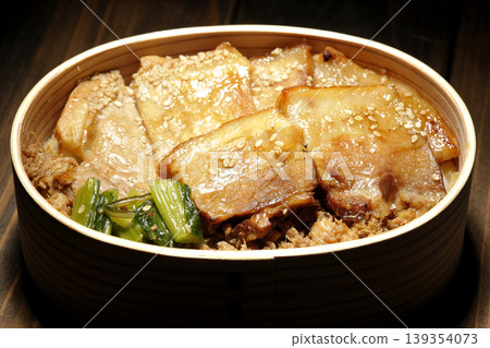 Pork yakiniku bento Pork yakiniku bento 139354073