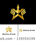 Royal Star Icon or Logo 139354199