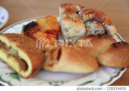 Breakfast one day (bread) Breakfast one day (bread) 139354450