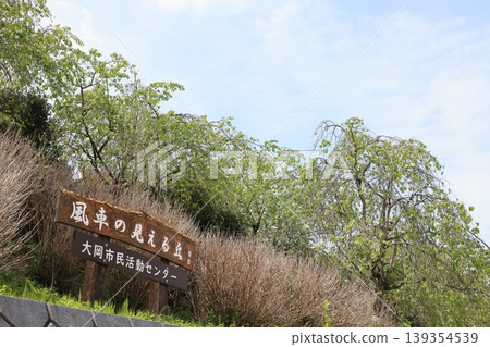 The hill overlooking the windmill at the Ooka Community Activity Center in Higashimatsuyama City The hill overlooking the windmill at the Ooka Community Activity Center in Higashimatsuyama City 139354539