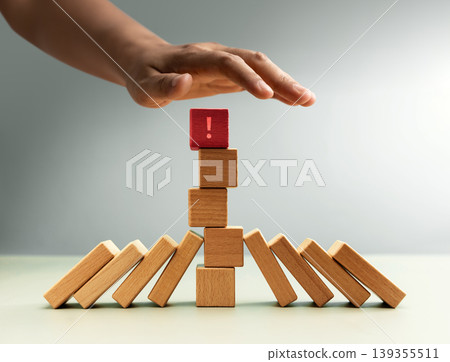 wooden blocks with the word risk wooden blocks with the word risk 139355511