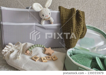 Baby nursery essentials and accessories for newborn care 139355979