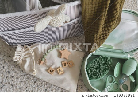 Essential baby care and grooming kit with nursery items Essential baby care and grooming kit with nursery items 139355981