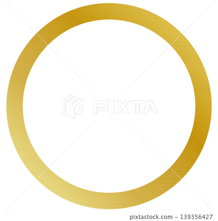 Simple gold circle Simple gold circle 139356427