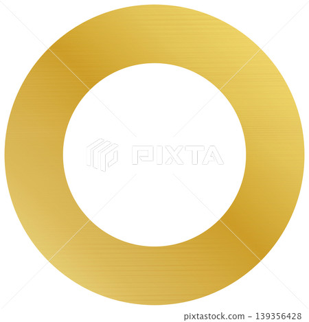 Simple gold circle Simple gold circle 139356428