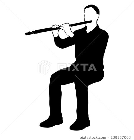 中音長笛演奏家 139357003