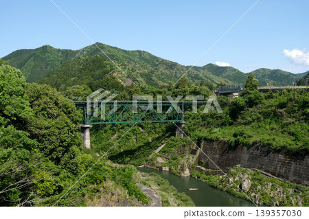 View from the east of the Misetani Dam in Odai-cho, Taki-gun, Mie Prefecture, May 2025 View from the east of the Misetani Dam in Odai-cho, Taki-gun, Mie Prefecture, May 2025 139357030