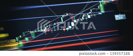 Minimalist Candlestick Trading Chart with Trend Channel and Support Resistance Levels Minimalist Candlestick Trading Chart with Trend Channel and Support Resistance Levels 139357188