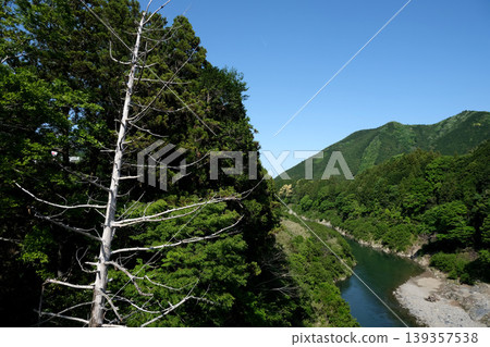View from Funaki Bridge, eastward, Odai-cho, Taki-gun, Mie Prefecture, May 2025 139357538