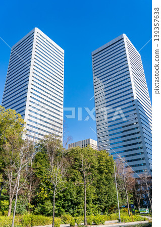 Osaka, Kyobashi, Twin 21 (Panasonic Tower, MID Tower) Mixed-use office building, Osaka Business Park Osaka, Kyobashi, Twin 21 (Panasonic Tower, MID Tower) Mixed-use office building, Osaka Business Park 139357638