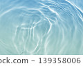 water wave blue green summer texture background 139358006