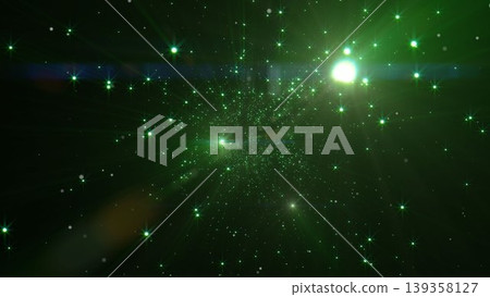 Nebulae drifting in space (CG background) Nebulae drifting in space (CG background) 139358127