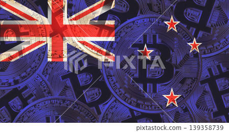 Investors in cryptocurrency and Blockchain Technology in New Zealand, Concept 139358739