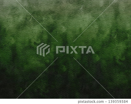 Green moss-covered wall background. Damp concrete background. Textured background with gradient of a lighter, weathered green at the top to deeper, shadowy tones at the bottom. Green moss-covered wall background. Damp concrete background. Textured background with gradient of a lighter, weathered green at the top to deeper, shadowy tones at the bottom. 139359384