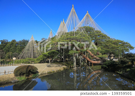 Kenrokuen garden designated as a cultural property and a special place of scenic beauty Kenrokuen garden designated as a cultural property and a special place of scenic beauty 139359501
