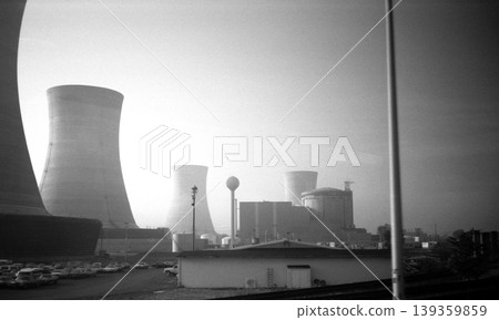 Old photo, September 1982, Three Mile Island Nuclear Power Plant, USA Old photo, September 1982, Three Mile Island Nuclear Power Plant, USA 139359859