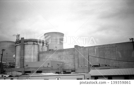 Old photo, September 1982, Three Mile Island Nuclear Power Plant, USA Old photo, September 1982, Three Mile Island Nuclear Power Plant, USA 139359861