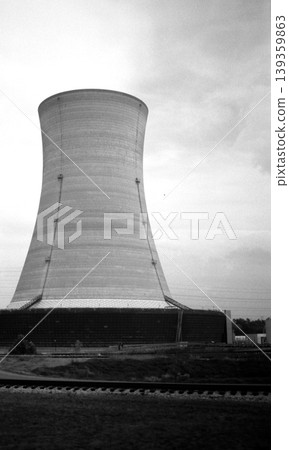 Old photo, September 1982, Three Mile Island Nuclear Power Plant, USA Old photo, September 1982, Three Mile Island Nuclear Power Plant, USA 139359863