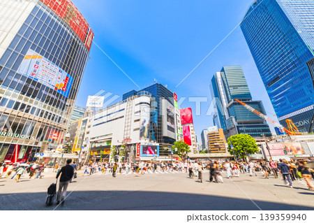 黃金周期間的澀谷十字路口 黃金周期間的澀谷十字路口 139359940