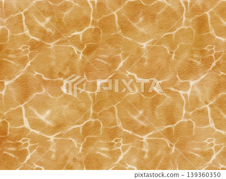 A soft, smooth beige water ripples texture resemble sunlight reflections on water, against a warm palette of amber, honey and gold tones textured background. A soft, smooth beige water ripples texture resemble sunlight reflections on water, against a warm palette of amber, honey and gold tones textured background. 139360350