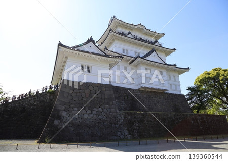 The main keep of Odawara Castle The main keep of Odawara Castle 139360544