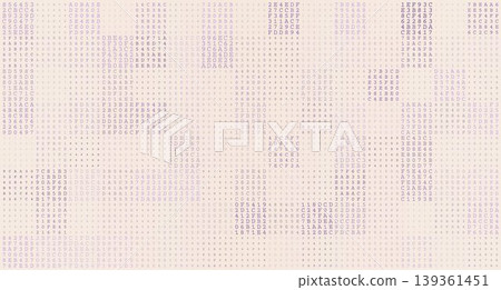 Rectangular Systematic Logic - Geometric Grid of Binary Code Rectangular Systematic Logic - Geometric Grid of Binary Code 139361451