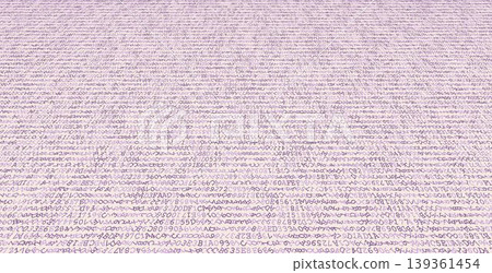 Complex Hand-Drawn Binary Grid - Artistic Data Distribution. Perspective. Complex Hand-Drawn Binary Grid - Artistic Data Distribution. Perspective. 139361454
