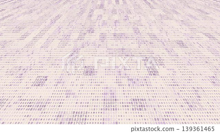 Virtual Digital Flux - Artistic Curvilinear Perspective of Binary Data Arrays. Perspective. Virtual Digital Flux - Artistic Curvilinear Perspective of Binary Data Arrays. Perspective. 139361465