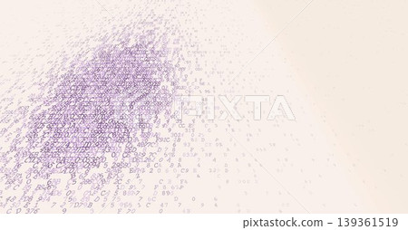 Lateral Data Drift - Binary Gradient and Floating Digital Cipher. Virtual AI. Perspective. Lateral Data Drift - Binary Gradient and Floating Digital Cipher. Virtual AI. Perspective. 139361519