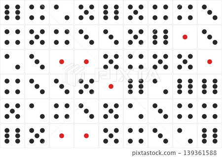 Random dice roll background Random dice roll background 139361588