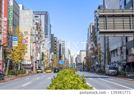 東京台東區都市景觀:淺草橋車站附近及江戶通街 東京台東區都市景觀:淺草橋車站附近及江戶通街 139361771