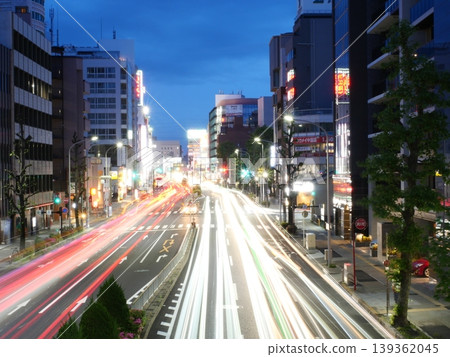 城市街道與道路景觀 城市街道與道路景觀 139362045