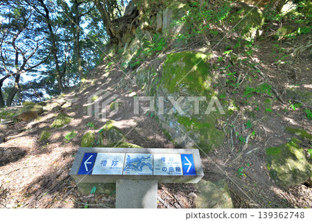 佐賀縣,獅子城:山頂城堡景色。 佐賀縣,獅子城:山頂城堡景色。 139362748