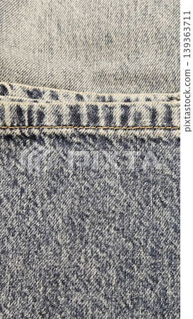 Close-up of stonewashed jeans Close-up of stonewashed jeans 139363711