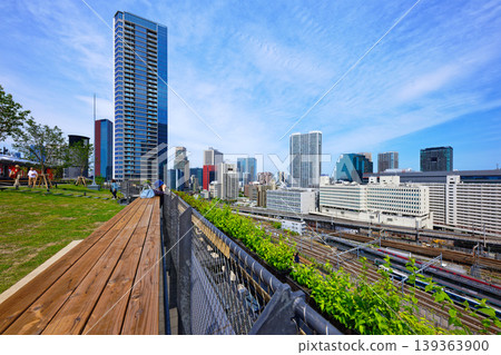 View from the rooftop of Mon Takanawa Museum, Takanawa Gateway City View from the rooftop of Mon Takanawa Museum, Takanawa Gateway City 139363900