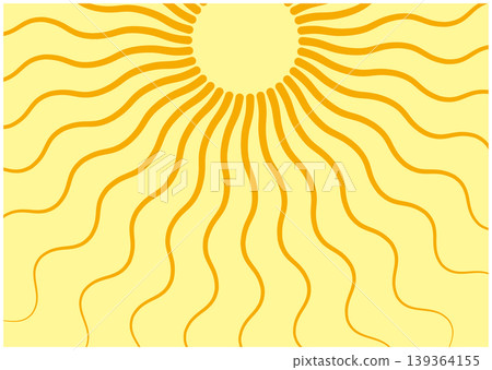 Wavy radial 2-2 back yellow 139364155