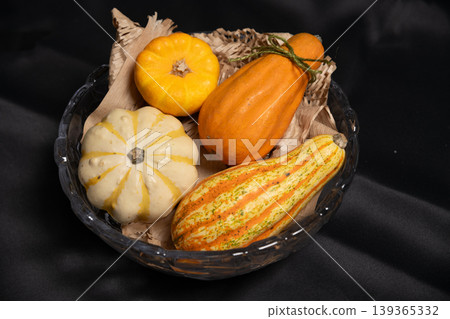 Ghost pumpkins, toy pumpkins, Halloween imagery Ghost pumpkins, toy pumpkins, Halloween imagery 139365332