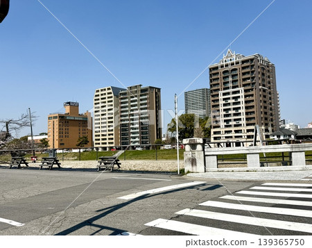Springtime around the Otogawa River in Okazaki City, Aichi Prefecture Springtime around the Otogawa River in Okazaki City, Aichi Prefecture 139365750