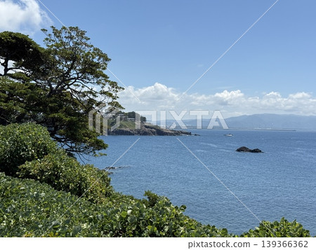 日本海沿岸的夏季景色:福井縣東陣坊 日本海沿岸的夏季景色:福井縣東陣坊 139366362