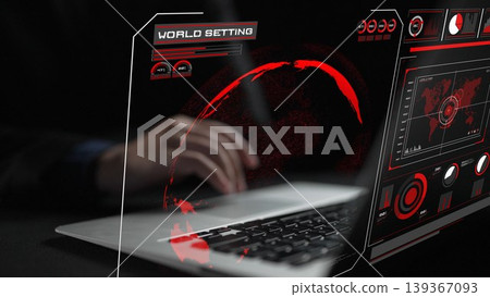 Global network connection interface show worldwide digital communication Thunk Global network connection interface show worldwide digital communication Thunk 139367093
