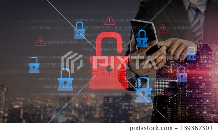 Cybersecurity Breach Highlighting Data Vulnerability Marrow Cybersecurity Breach Highlighting Data Vulnerability Marrow 139367301