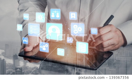 Personalization icons for customization user profile and experience Funnel Personalization icons for customization user profile and experience Funnel 139367356