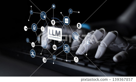 Large Language Model Architecture Visualization Neural Network Node. Corpus Large Language Model Architecture Visualization Neural Network Node. Corpus 139367857