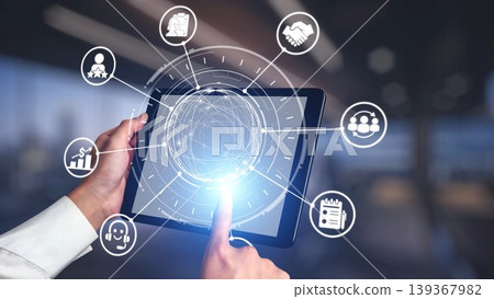 CRM Customer Relationship Management Platform with Data Analytic User Tool Spire 139367982