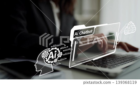 AI Artificial Intelligence Virtual Assistant for Smart Business Muxer AI Artificial Intelligence Virtual Assistant for Smart Business Muxer 139368119