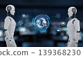AI Brain Processing Data with Generative Artificial Intelligence Concept. Kernel 139368230