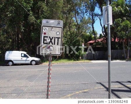 The townscape of Byron Bay, Australia 139368248